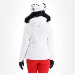 Poivre Blanc, Stretch Ski Jacket Skijacke Damen Weiß -Icepeak Geschaft poivre blanc stretch ski jacket aa jas gevoerd dames wit 22poivr104v4 BI 03