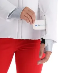 Poivre Blanc, Stretch Ski Jacket Skijacke Damen Weiß -Icepeak Geschaft poivre blanc stretch ski jacket aa jas gevoerd dames wit 22poivr104v4 BI 08