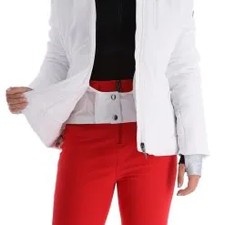 Poivre Blanc, Stretch Ski Jacket Skijacke Damen Weiß -Icepeak Geschaft poivre blanc stretch ski jacket aa jas gevoerd dames wit 22poivr104v4 BI 09