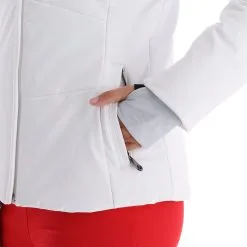 Poivre Blanc, Stretch Ski Jacket Skijacke Damen Weiß -Icepeak Geschaft poivre blanc stretch ski jacket aa jas gevoerd dames wit 22poivr104v4 BI 12