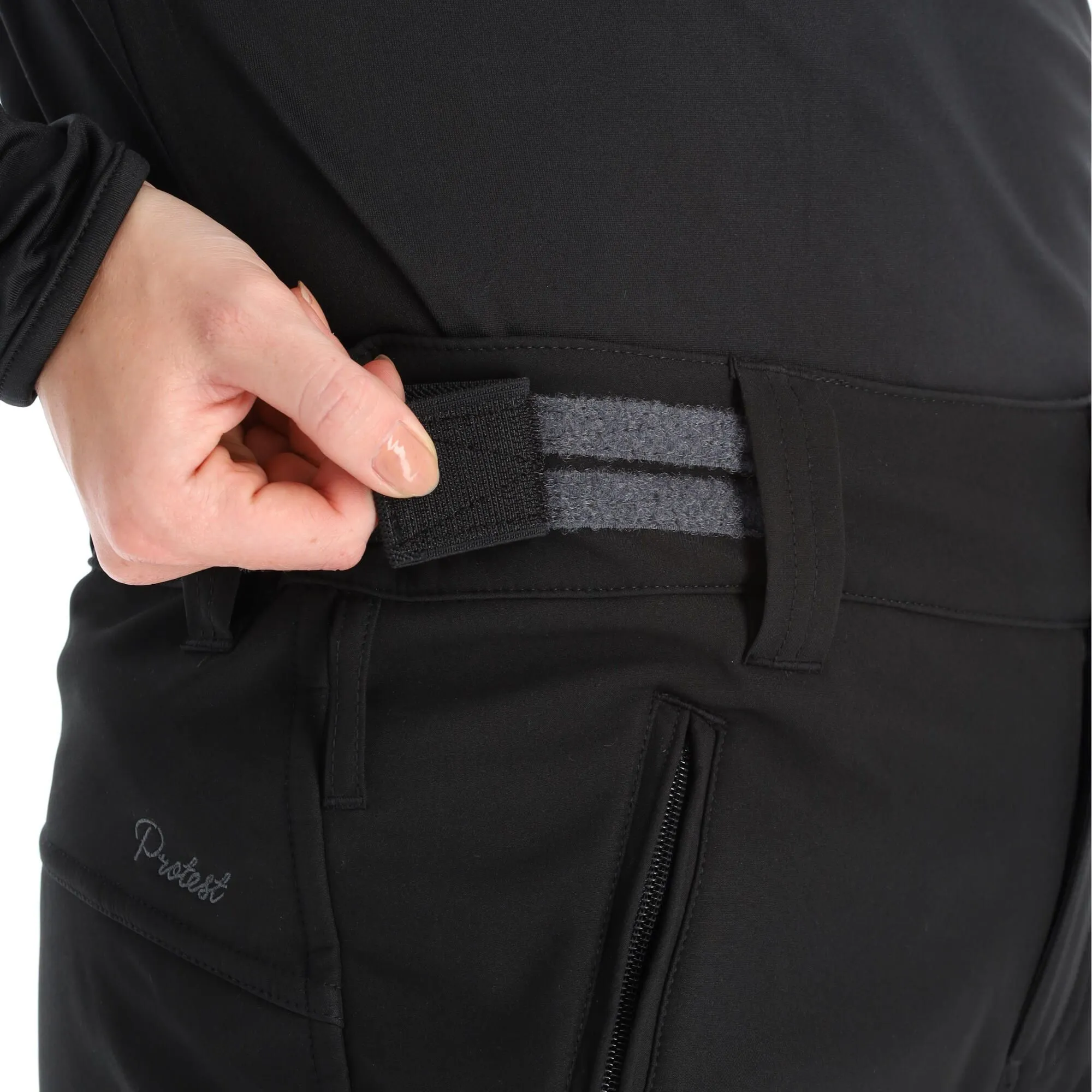 Protest, Lole Softshell Skihose Damen 1 Schwarz 8 Protest, Lole Softshell Skihose Damen 1 Schwarz – Bild 6