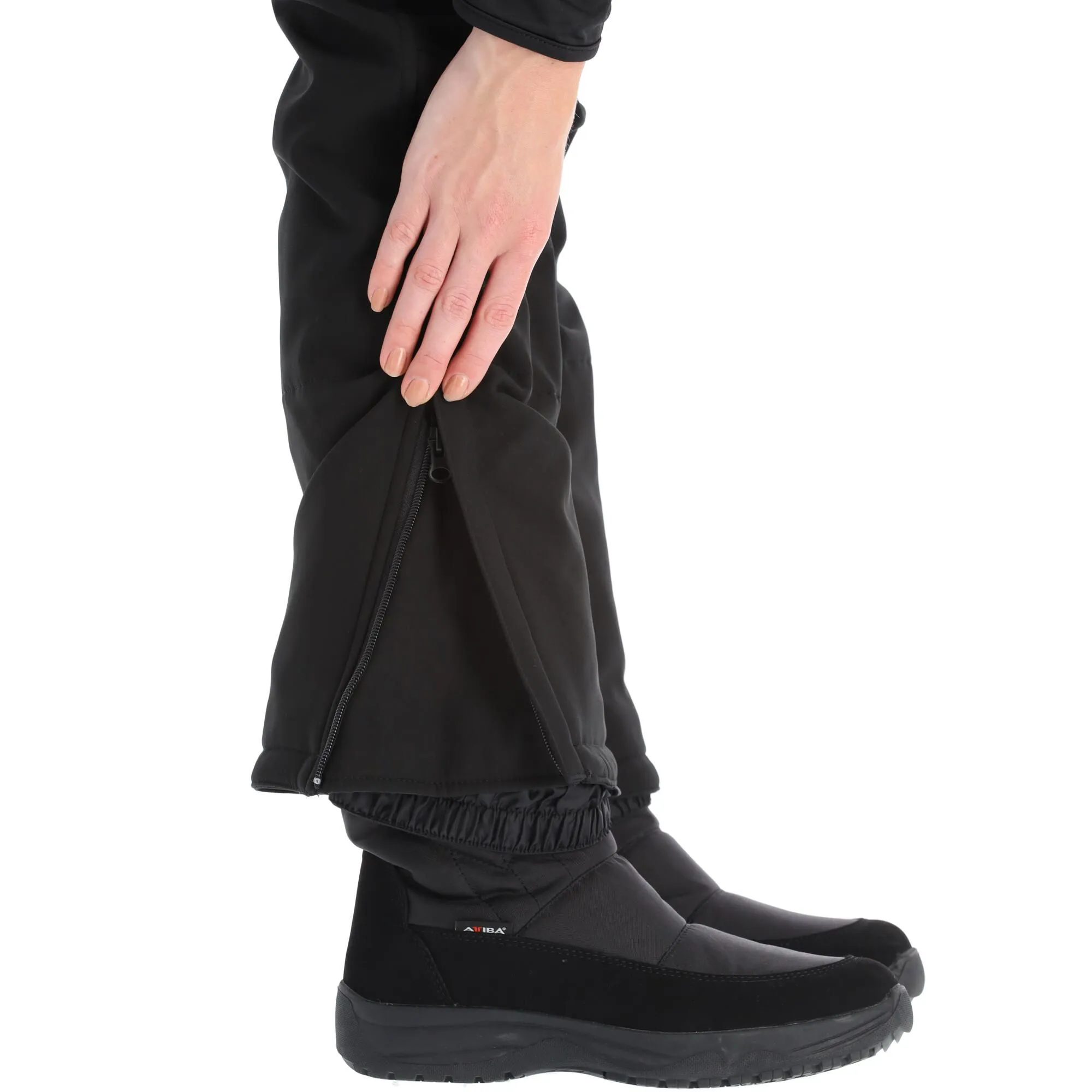 Protest, Lole Softshell Skihose Damen 1 Schwarz 10 Protest, Lole Softshell Skihose Damen 1 Schwarz – Bild 8