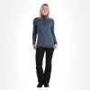 Protest, Prtviolet 1/4 Zip Pullover Damen Manatee Blau -Icepeak Geschaft protest prtviolet 1 4 zip ga ski pully dames manatee blauw 22prote101v3 BI 01