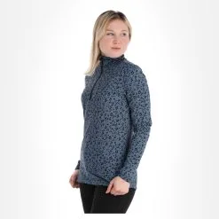 Protest, Prtviolet 1/4 Zip Pullover Damen Manatee Blau -Icepeak Geschaft protest prtviolet 1 4 zip ga ski pully dames manatee blauw 22prote101v3 BI 04