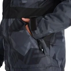 Rehall, Coors-R Skijacke Herren Camo Schwarz -Icepeak Geschaft rehall coors r aa jas gevoerd heren camo zwart 22rehal107v1 BI 12