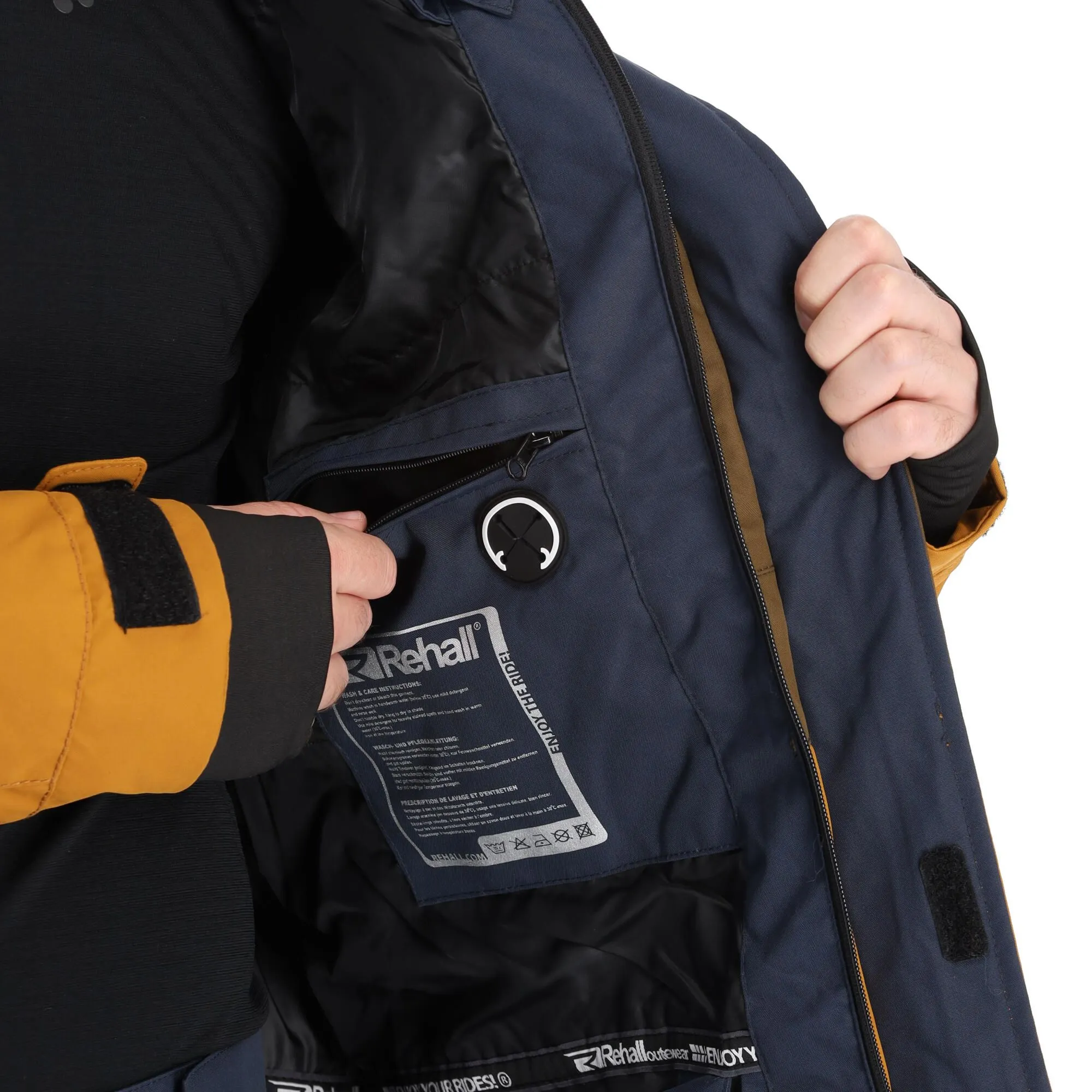 Rehall, Coors-R Skijacke Herren Navy Blau 14 Rehall, Coors-R Skijacke Herren Navy Blau – Bild 12