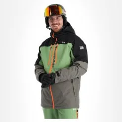 Rehall, Cream-R Skijacke Herren Turf Grün -Icepeak Geschaft rehall cream r aa jas gevoerd heren turf groen 22rehal102v4 BI 04