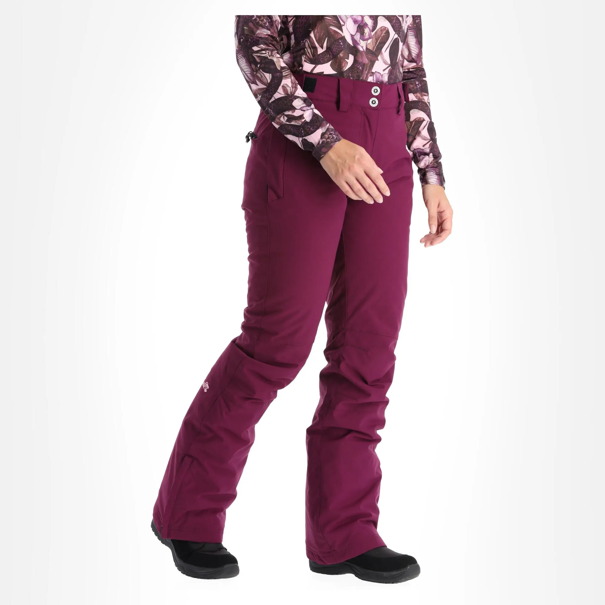 Rehall, Denny-R Skihose Damen Dark Violett 4 Rehall, Denny-R Skihose Damen Dark Violett – Bild 2