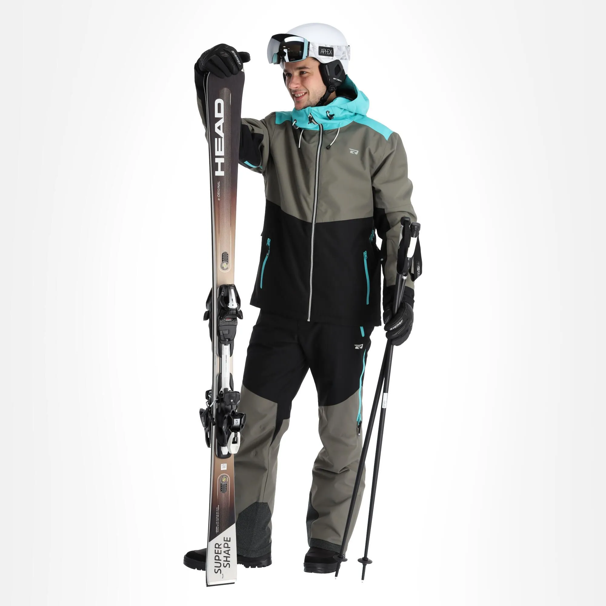 Rehall, Dragon-R Skijacke Herren Aqua Blau 3 Rehall, Dragon-R Skijacke Herren Aqua Blau
