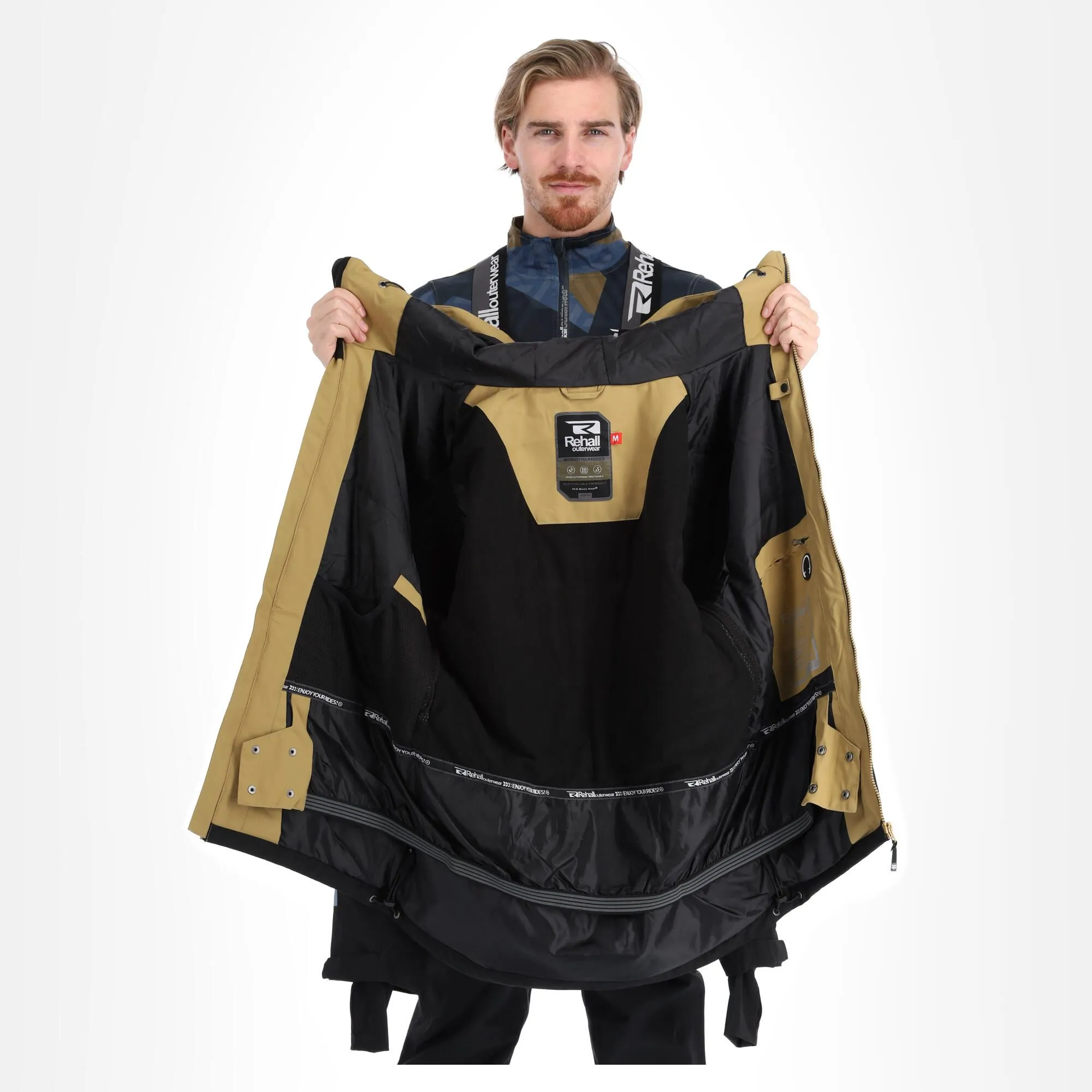 Rehall, Dragon-R Skijacke Herren Mirage Blau 8 Rehall, Dragon-R Skijacke Herren Mirage Blau – Bild 6