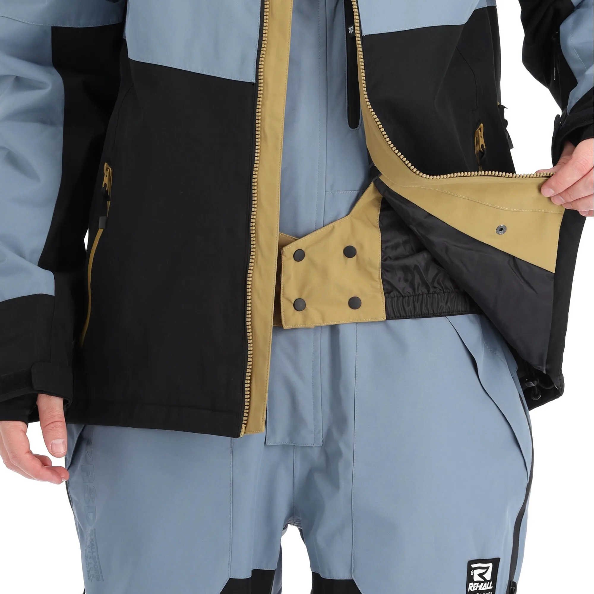 Rehall, Dragon-R Skijacke Herren Mirage Blau 9 Rehall, Dragon-R Skijacke Herren Mirage Blau – Bild 7