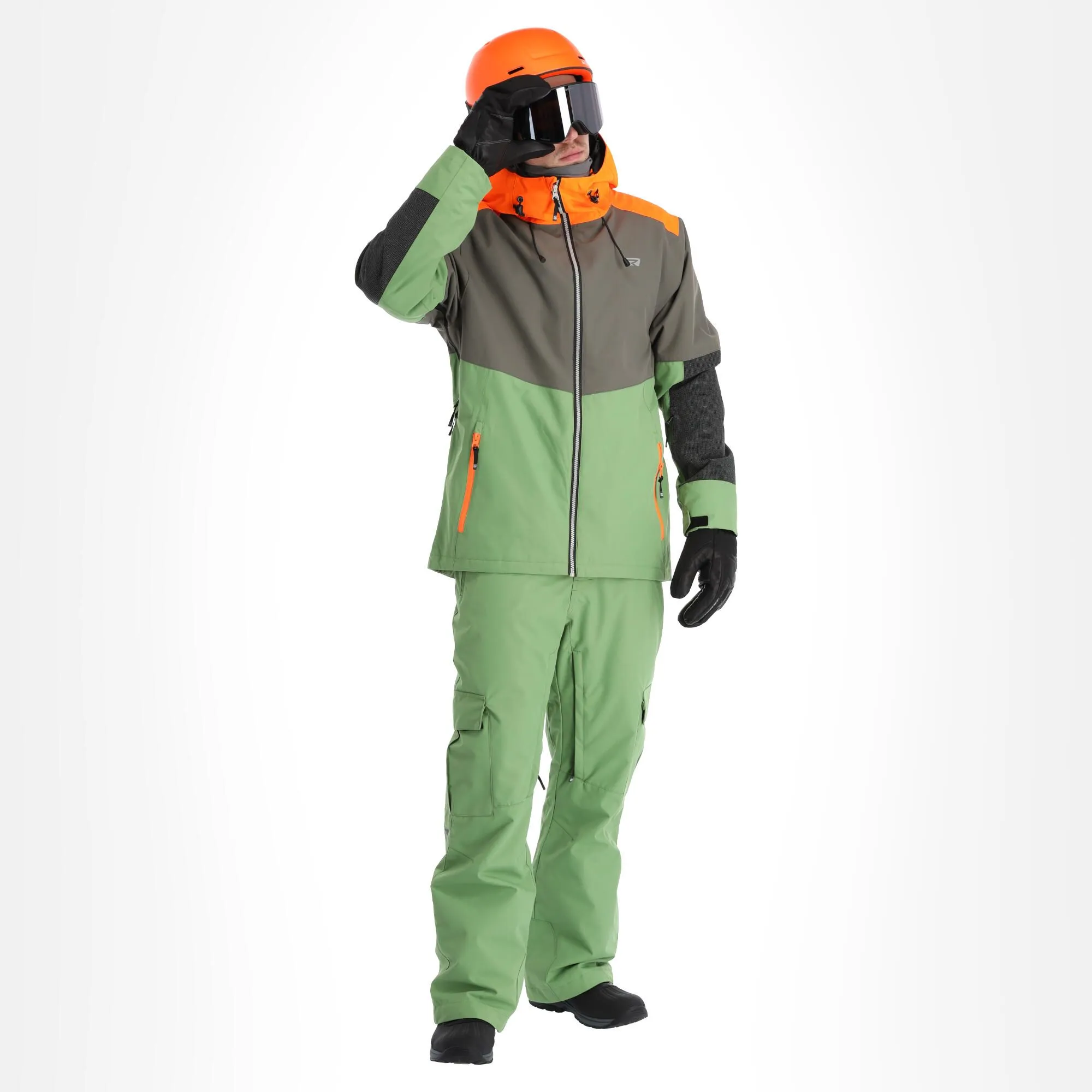 Rehall, Dragon-R Skijacke Herren Neon Orange 3 Rehall, Dragon-R Skijacke Herren Neon Orange