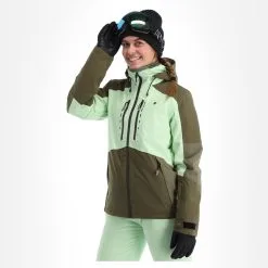 Rehall, Elly-R Skijacke Damen Pastel Grün -Icepeak Geschaft rehall elly r aa jas gevoerd dames pastel groen 22rehal138v2 BI 02