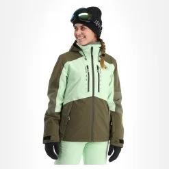 Rehall, Elly-R Skijacke Damen Pastel Grün -Icepeak Geschaft rehall elly r aa jas gevoerd dames pastel groen 22rehal138v2 BI 04