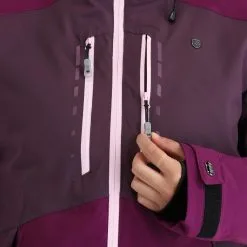 Rehall, Elly-R Skijacke Damen Plum Perfect Violett -Icepeak Geschaft rehall elly r aa jas gevoerd dames plum perfect paars 22rehal138v3 BI 12