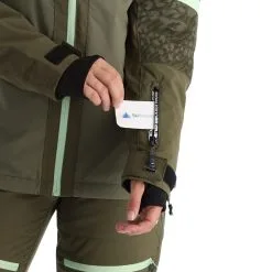 Rehall, Evy-R Skijacke Damen Dusty Olive Grün -Icepeak Geschaft rehall evy r aa jas gevoerd dames dusty olive groen 22rehal139v1 BI 08