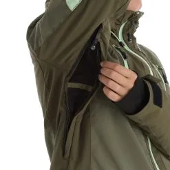 Rehall, Evy-R Skijacke Damen Dusty Olive Grün -Icepeak Geschaft rehall evy r aa jas gevoerd dames dusty olive groen 22rehal139v1 BI 10
