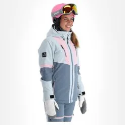 Rehall, Evy-R Skijacke Damen Ice Blau -Icepeak Geschaft rehall evy r aa jas gevoerd dames ice blauw 22rehal139v2 BI 04