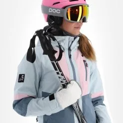 Rehall, Evy-R Skijacke Damen Ice Blau -Icepeak Geschaft rehall evy r aa jas gevoerd dames ice blauw 22rehal139v2 BI 05