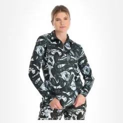 Rehall, Isa-R Pullover Damen Snake Blau -Icepeak Geschaft rehall isa r ga ski pully dames snake blauw 22rehal151v3 BI 02