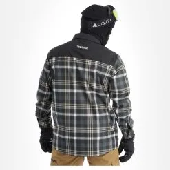 Rehall, Jerome-R Winterjacke Herren Checks Schwarz -Icepeak Geschaft rehall jerome r ae winterjas heren checks zwart AE11reh111a BI 03