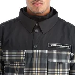 Rehall, Jerome-R Winterjacke Herren Checks Schwarz -Icepeak Geschaft rehall jerome r ae winterjas heren checks zwart AE11reh111a BI 07