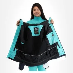 Rehall, June-R Skijacke Damen Aqua Blau -Icepeak Geschaft rehall june r aa jas gevoerd dames aqua blauw 22rehal141v1 BI 06