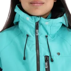 Rehall, June-R Skijacke Damen Aqua Blau -Icepeak Geschaft rehall june r aa jas gevoerd dames aqua blauw 22rehal141v1 BI 13