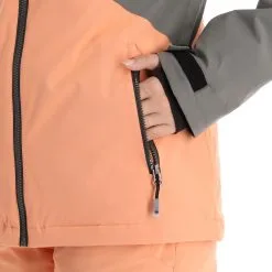 Rehall, June-R Skijacke Damen Shell Coral Rosa -Icepeak Geschaft rehall june r aa jas gevoerd dames shell coral roze 22rehal141v2 BI 12