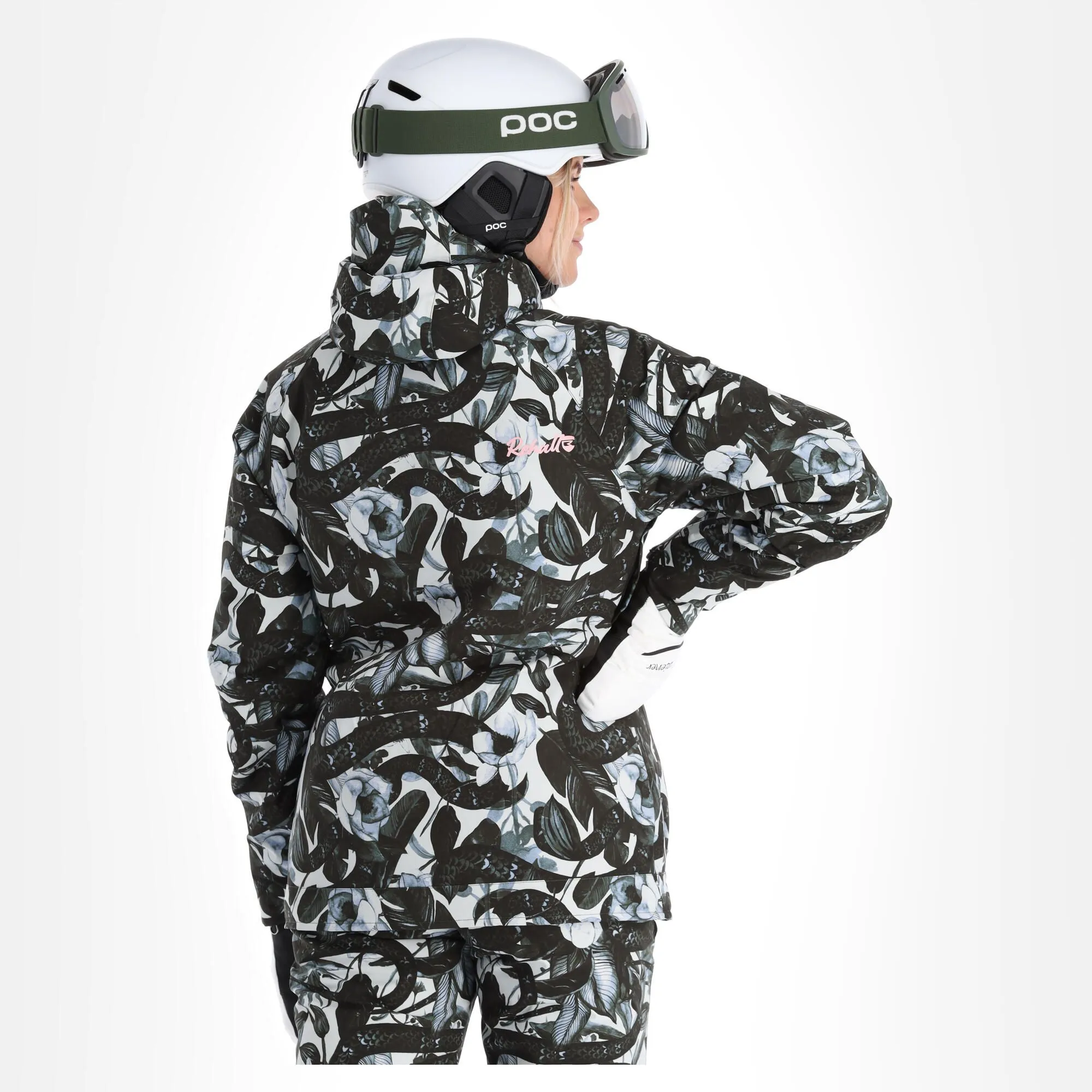 Rehall, Kiki-R Skijacke Damen Snake Blau 5 Rehall, Kiki-R Skijacke Damen Snake Blau – Bild 3