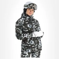 Rehall, Kiki-R Skijacke Damen Snake Blau 17 Rehall, Kiki-R Skijacke Damen Snake Blau -Icepeak Geschaft rehall kiki r aa jas gevoerd dames snake blauw 22rehal142v3 BI 04