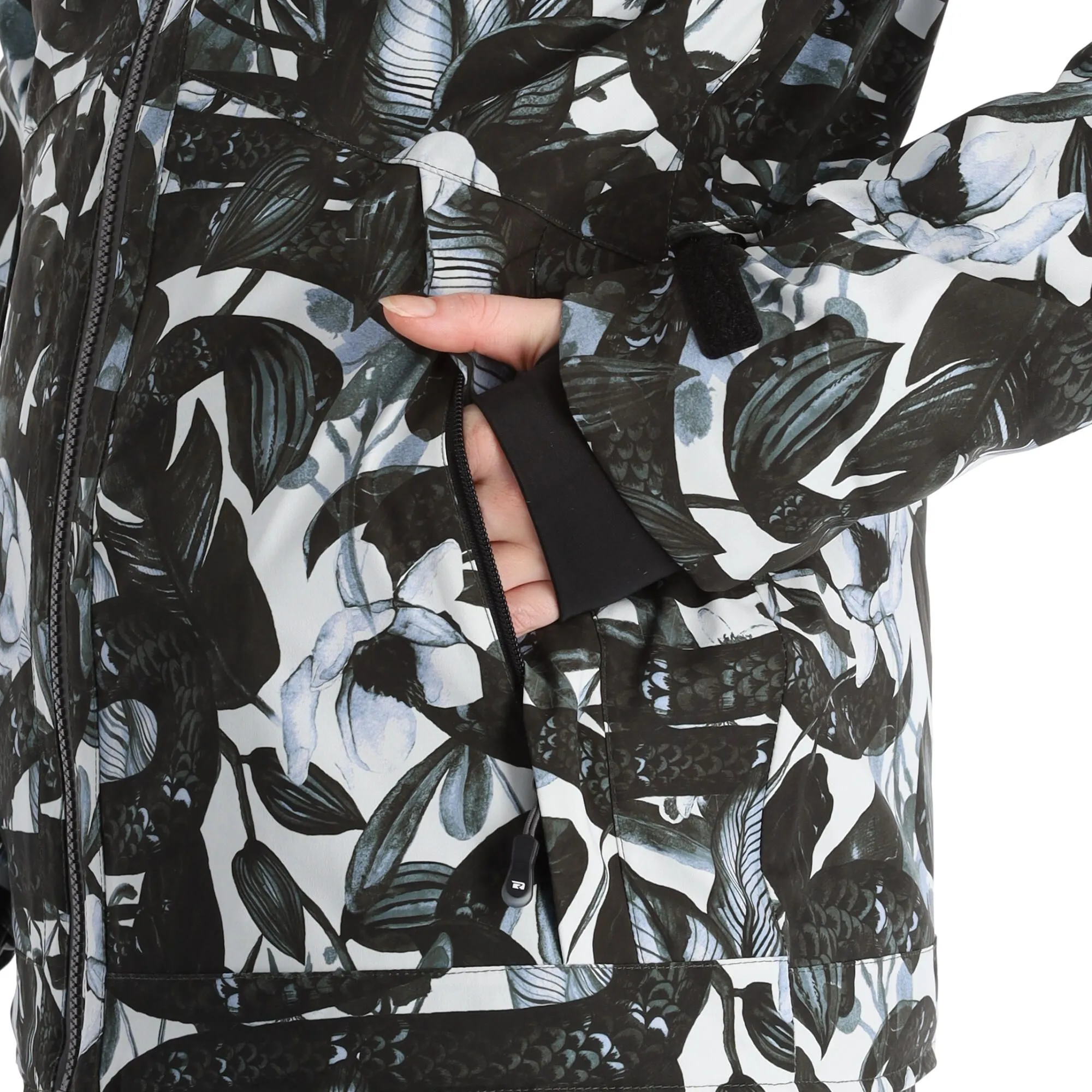 Rehall, Kiki-R Skijacke Damen Snake Blau 13 Rehall, Kiki-R Skijacke Damen Snake Blau – Bild 11