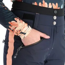 Rehall, Leila-R Skihose Damen Navy Blau -Icepeak Geschaft rehall leila r ba skibroek gevoerd dames navy blauw BA21reh141a BI 08
