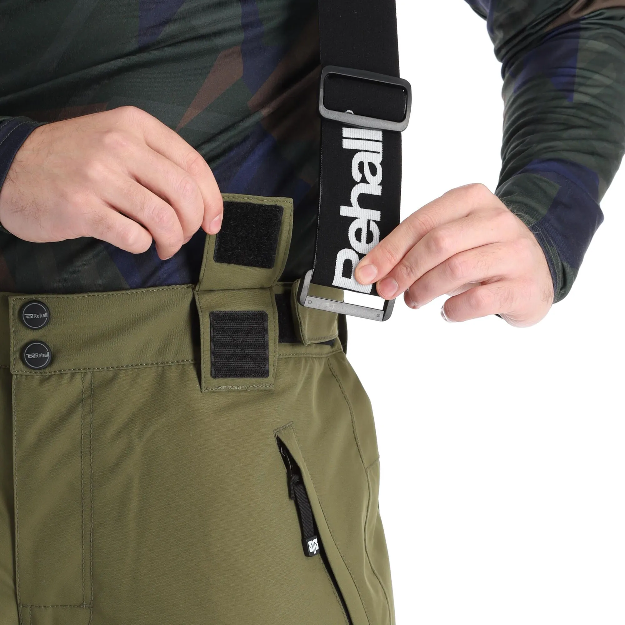Rehall, Poker-R Skihose Herren Olive Night Grün 8 Rehall, Poker-R Skihose Herren Olive Night Grün – Bild 6