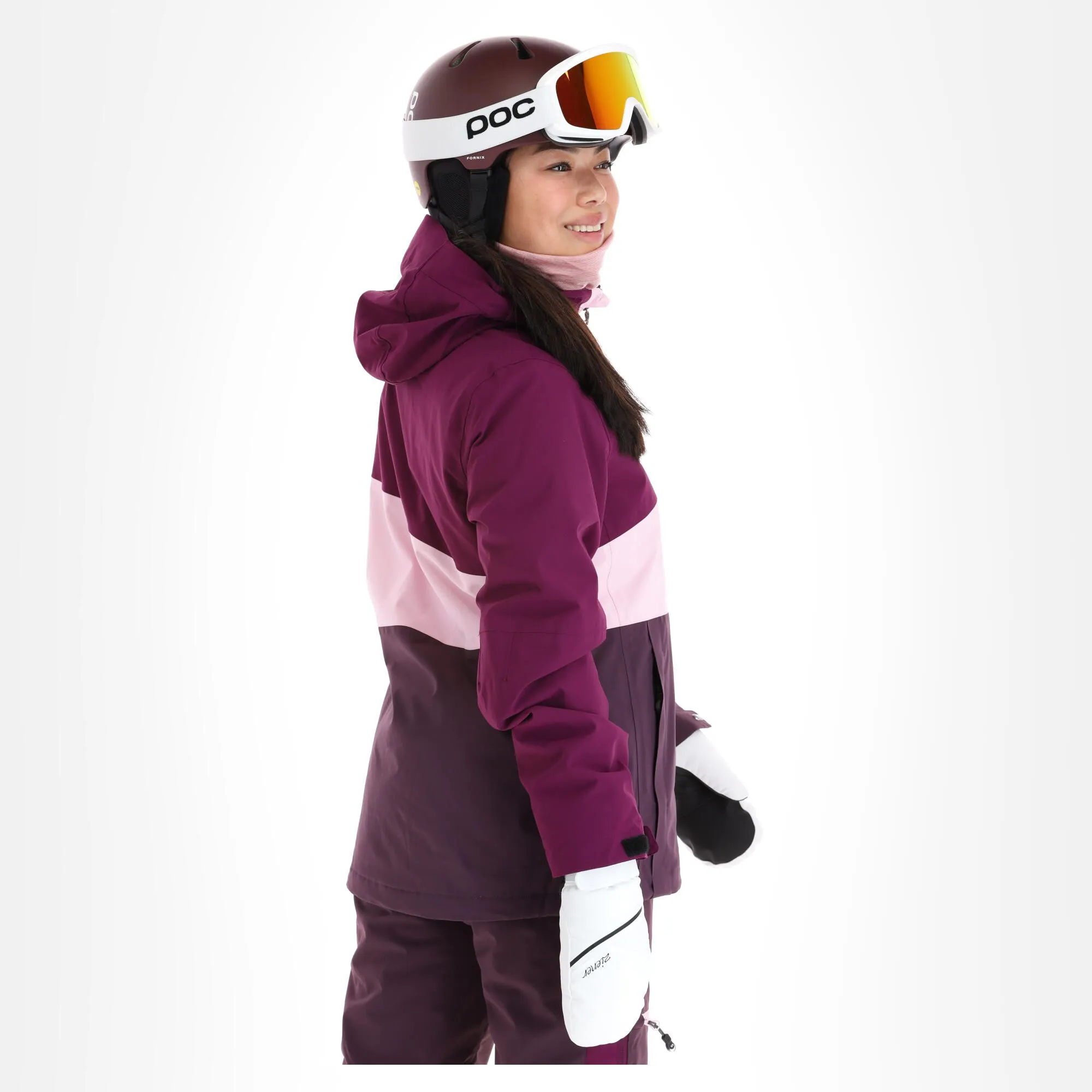 Rehall, Ricky-R Skijacke Damen Dark Violett 5 Rehall, Ricky-R Skijacke Damen Dark Violett – Bild 3