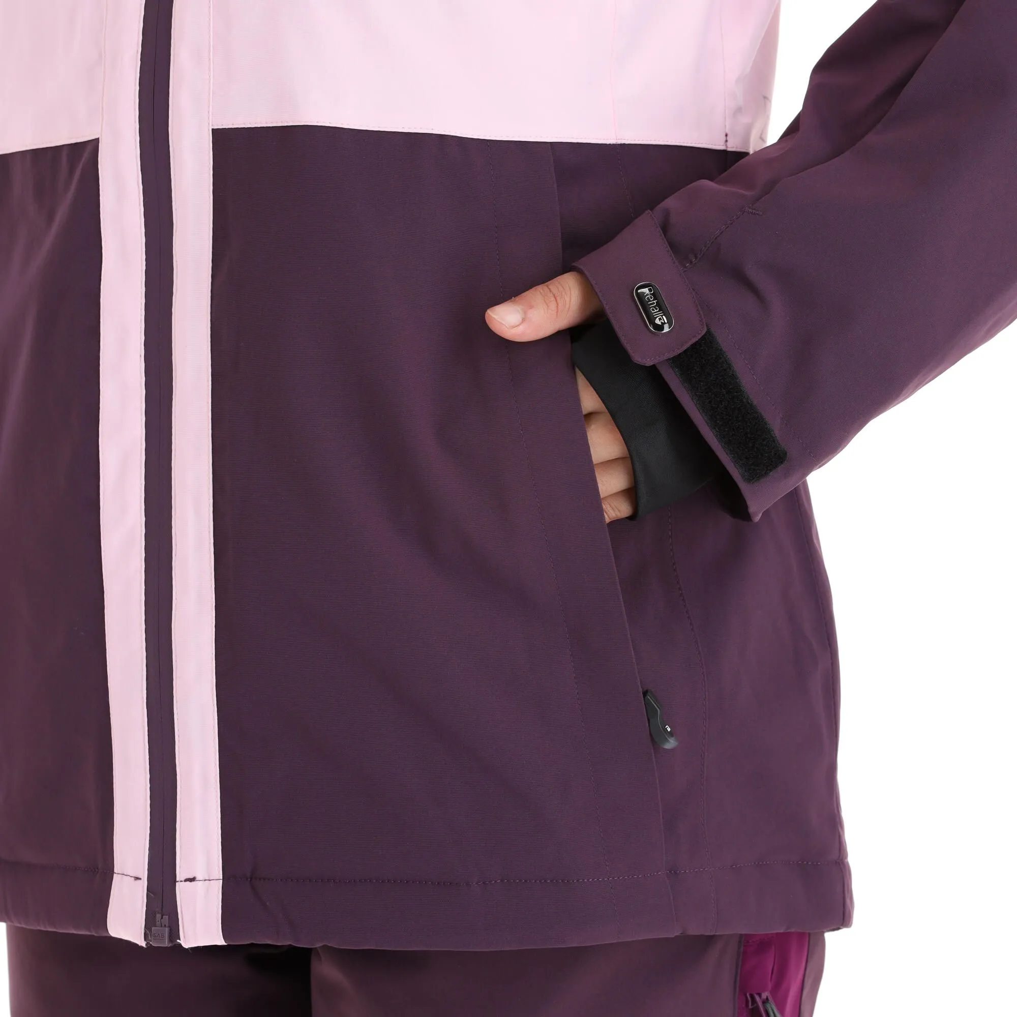 Rehall, Ricky-R Skijacke Damen Dark Violett 12 Rehall, Ricky-R Skijacke Damen Dark Violett – Bild 10