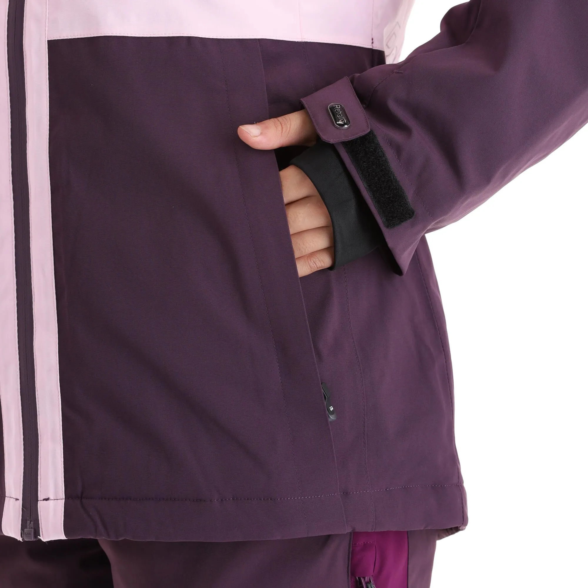 Rehall, Ricky-R Skijacke Damen Dark Violett 15 Rehall, Ricky-R Skijacke Damen Dark Violett – Bild 13