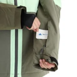 Rehall, Ricky-R Skijacke Damen Olive Grün -Icepeak Geschaft rehall ricky r aa jas gevoerd dames olive groen 22rehal140v1 BI 07