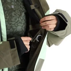 Rehall, Ricky-R Skijacke Damen Olive Grün -Icepeak Geschaft rehall ricky r aa jas gevoerd dames olive groen 22rehal140v1 BI 09