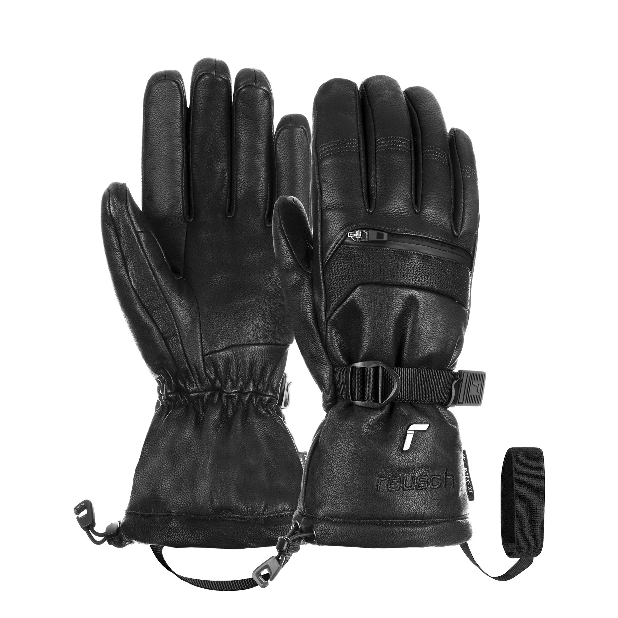 Reusch, Fullback R-Tex Xt Skihandschuhe Unisex Schwarz 3 Reusch, Fullback R-Tex Xt Skihandschuhe Unisex Schwarz