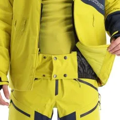 Rock Experience, Aiguille Skijacke Herren Citronelle Blue Nights Gelb -Icepeak Geschaft rock experience aiguille aa jas gevoerd heren citronelle blue 22rocke103v2 BI 08