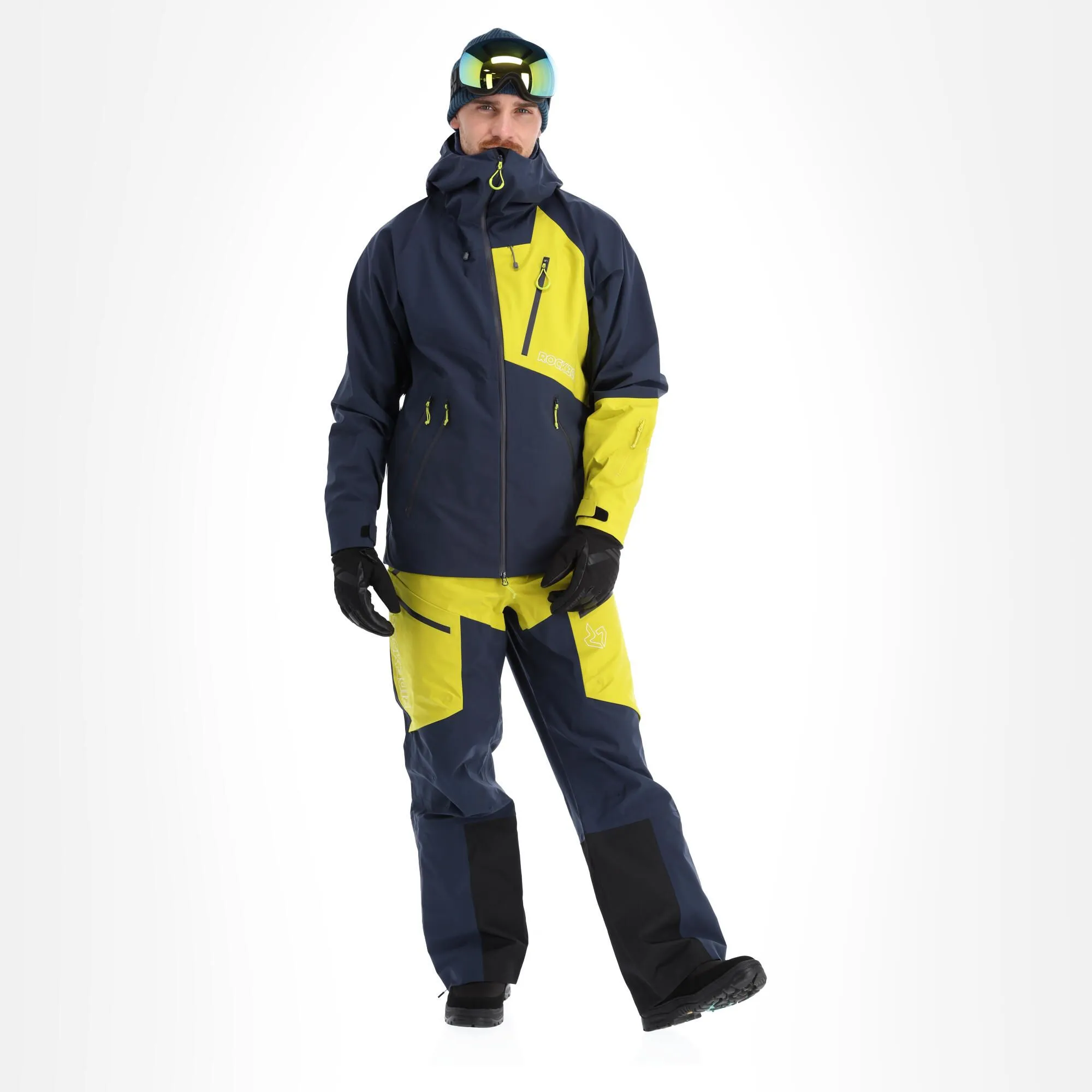 Rock Experience, Ice Thriller Hardshell Skijacke Herren Citronelle Nights Blau 3 Rock Experience, Ice Thriller Hardshell Skijacke Herren Citronelle Nights Blau
