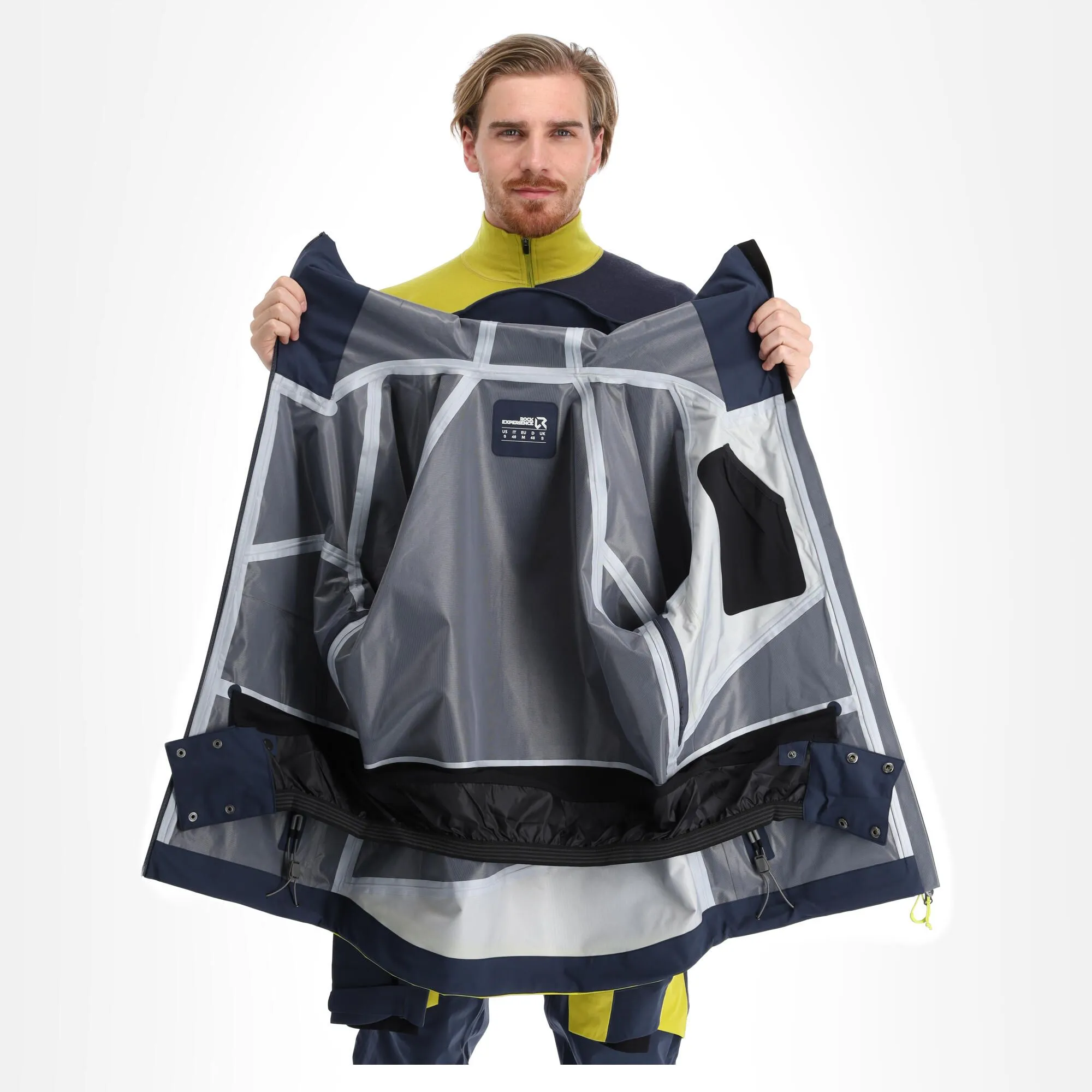 Rock Experience, Ice Thriller Hardshell Skijacke Herren Citronelle Nights Blau 8 Rock Experience, Ice Thriller Hardshell Skijacke Herren Citronelle Nights Blau – Bild 6