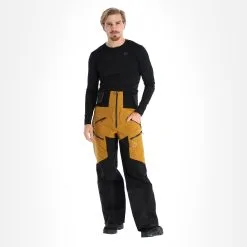 Rock Experience, Snowmass Hardshell Skihose Herren Caviar Golden Braun
