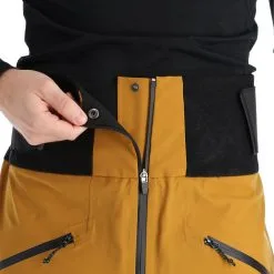 Rock Experience, Snowmass Hardshell Skihose Herren Caviar Golden Braun -Icepeak Geschaft rock experience snowmass bb skibroek hardshell heren caviar 22rocke104v1 BI 05