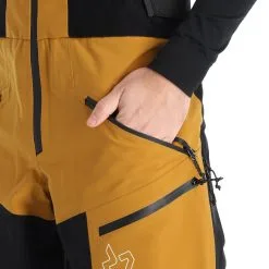 Rock Experience, Snowmass Hardshell Skihose Herren Caviar Golden Braun -Icepeak Geschaft rock experience snowmass bb skibroek hardshell heren caviar 22rocke104v1 BI 09
