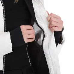 Rossignol, Twins Down Jc De Castelbajac Skijacke Damen Weiß -Icepeak Geschaft rossignol twins down jc de castelbajac aa jas gevoerd dames wit 22rossi106v1 BI 13