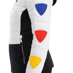 Rossignol, Twins Down Jc De Castelbajac Skijacke Damen Weiß -Icepeak Geschaft rossignol twins down jc de castelbajac aa jas gevoerd dames wit 22rossi106v1 BI 14