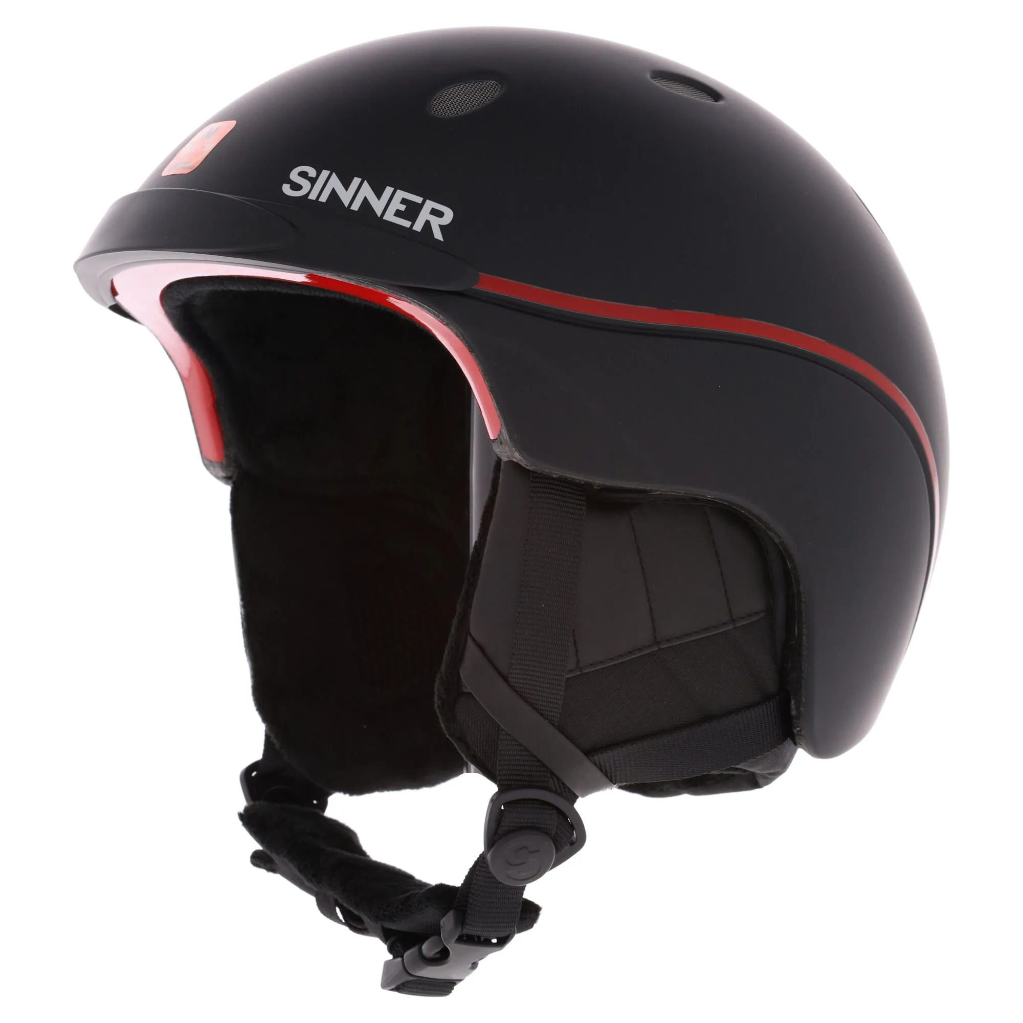 Sinner, Titan Skihelm Unisex Matte Rot, Schwarz 3 Sinner, Titan Skihelm Unisex Matte Rot, Schwarz