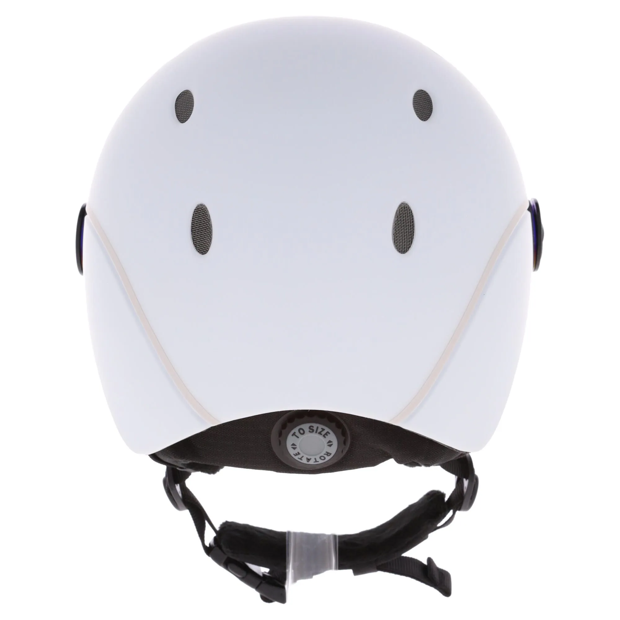 Sinner, Titan Visor Skihelm Mit Visier Unisex Matte Weiß 5 Sinner, Titan Visor Skihelm Mit Visier Unisex Matte Weiß – Bild 3